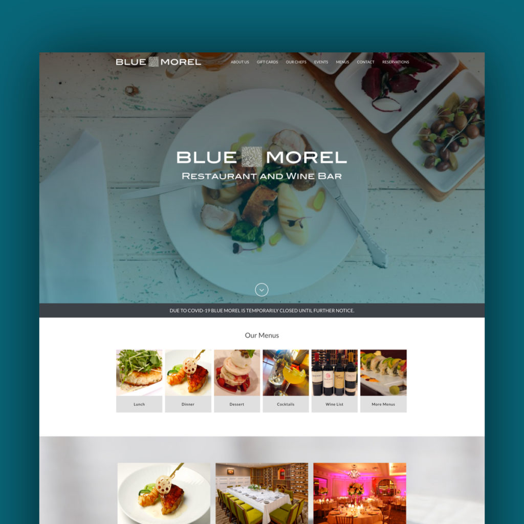 Blue Morel Website