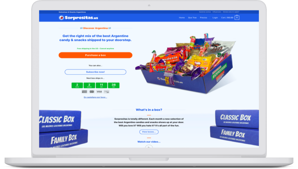 Woocommerce-sorpresitas
